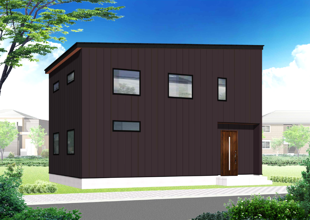 【分譲住宅販売中】秋田市手形字西谷地Ｂ棟[1]