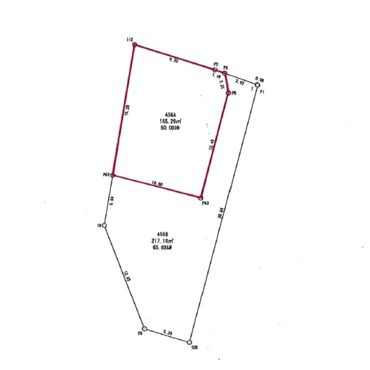 【建築条件無し】秋田市新屋大川町A[7]