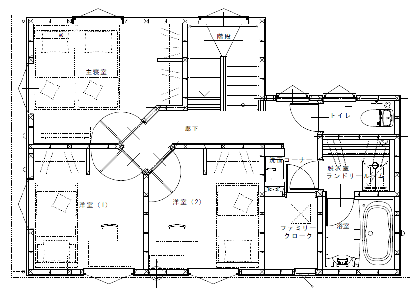 【分譲住宅販売中】秋田市手形字西谷地Ｂ棟[3]