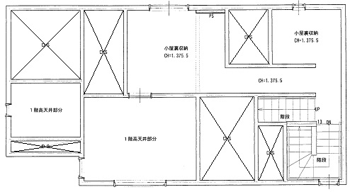 【モデルハウス】秋田市泉中央四丁目「中二階」のある家[4]